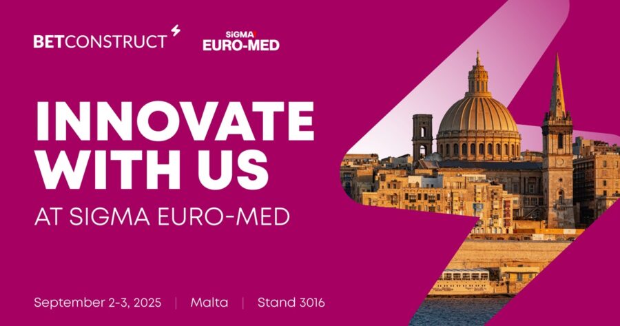 BetConstruct se prepara para SiGMA Euro-Med 2025