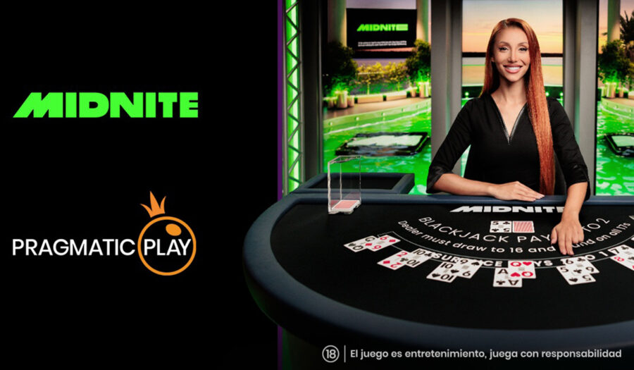 Pragmatic Play ofrece su solución de casino en vivo Smart Studio a Midnite en el Reino Unido