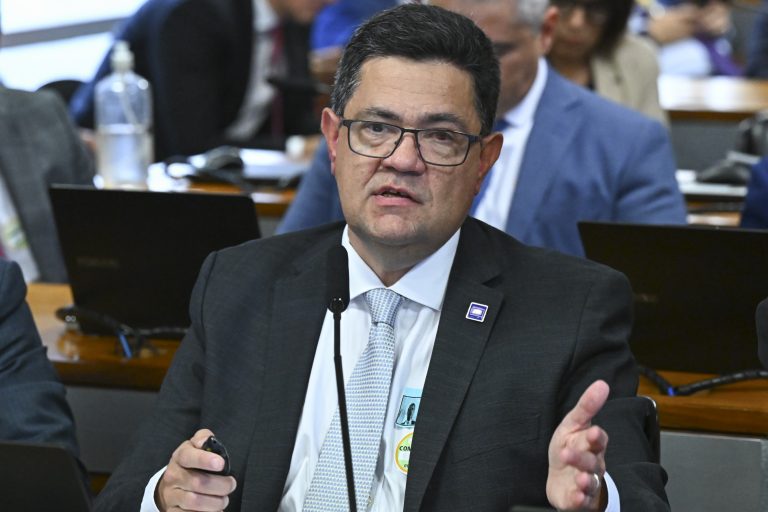 Fernando Vieira, durante la audiencia en el Senado. (Foto: Jefferson Rudy/Agência Senado)