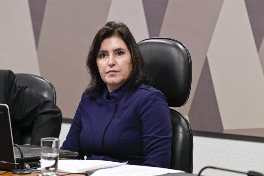 Simone Tebet, ministra de Planificación y Presupuesto de Brasil.