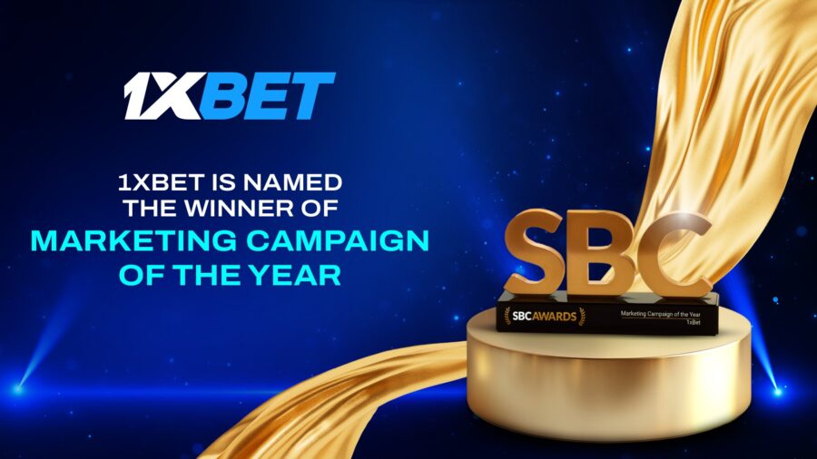 1xBet se lleva el premio a la «Campaña de Marketing del Año» en los SBC Awards 2025