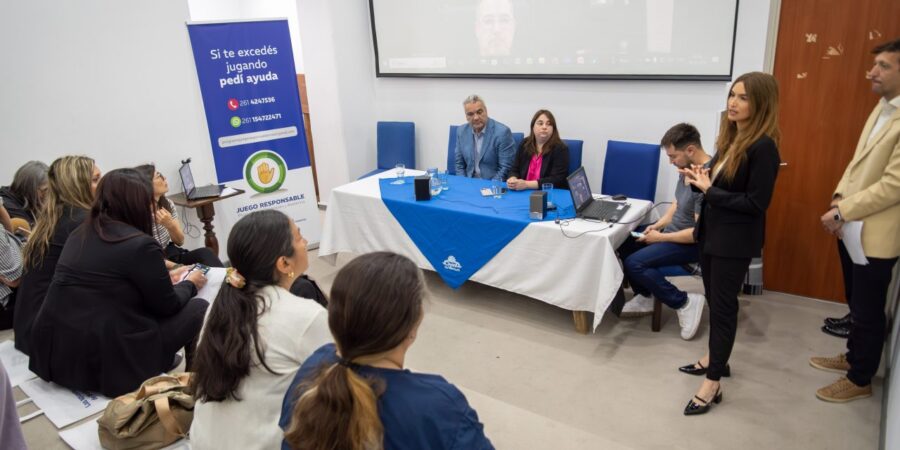 ALEA, Sedronar y el IPJyC Mendoza llevan a cabo una capacitación de prevención del juego online en menores