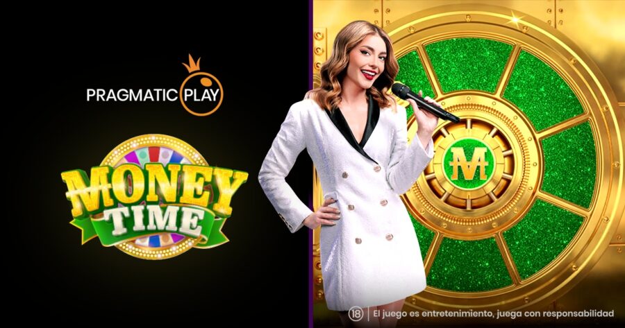 Pragmatic Play presenta su nuevo programa de juegos de casino en vivo «Money Time»