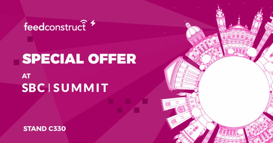 FeedConstruct presenta ofertas exclusivas en SBC Summit Lisbon 2025