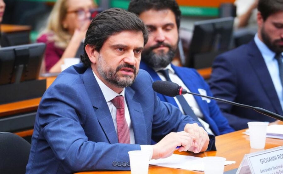 Giovanni Rocco, Secretario Nacional de Apuestas del Ministerio de Deportes. (Foto: Pablo Valadares/Cámara de Diputados)