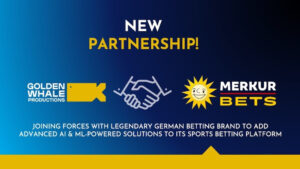 New partnership. Golden Whale productions. Merkur Bets. Joining forces with legendary german betting brand to add advanced AI & ML-Powered solutions to its sports betting platform.