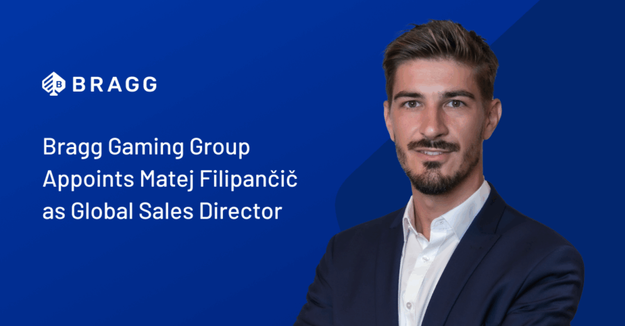 Matej Filipančič, nuevo director global de ventas de Bragg Gaming Group.