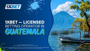 1xBet - Licensed betting operator in Guatemala.