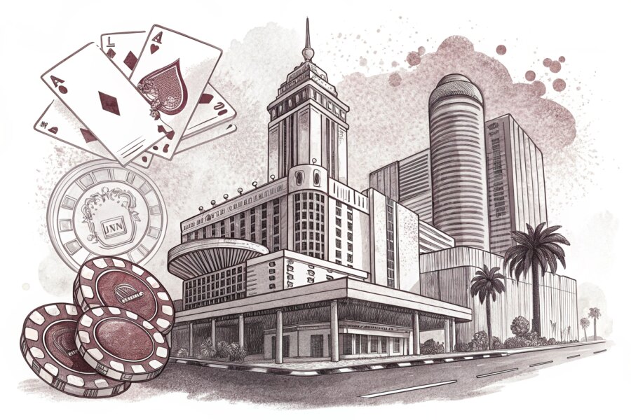El Gran Casino Viejo San Juan en el hotel Rumbao de Puerto Rico está cerca de su apertura