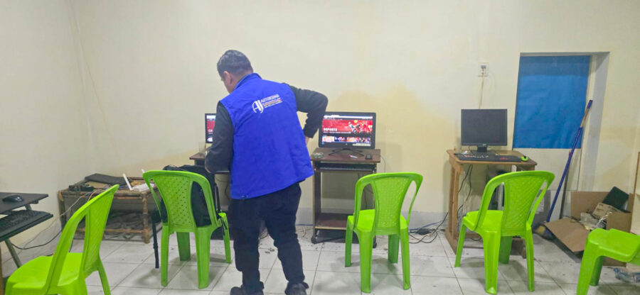 La AJ de Bolivia desarticuló un local de apuestas ilegales en Sucre