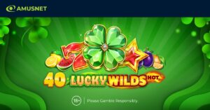 Amusnet invita a los jugadores a adentrarse en las llamas en su nuevo lanzamiento, «40 Lucky Wilds Hot»
