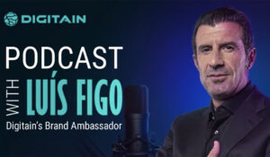 Digitain lanza un podcast presentado por su embajador Luís Figo