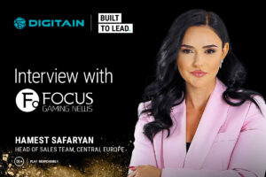 Digitain - Built to lead. Interview with Focus Gaming News. Hamest Safaryan, head of sales team, central europe.