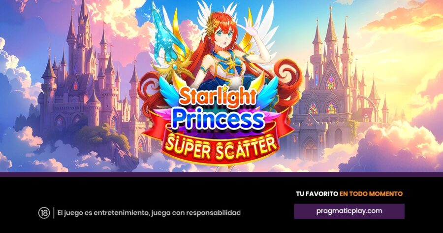 Pragmatic Play presenta «Starlight Princess Super Scatter»