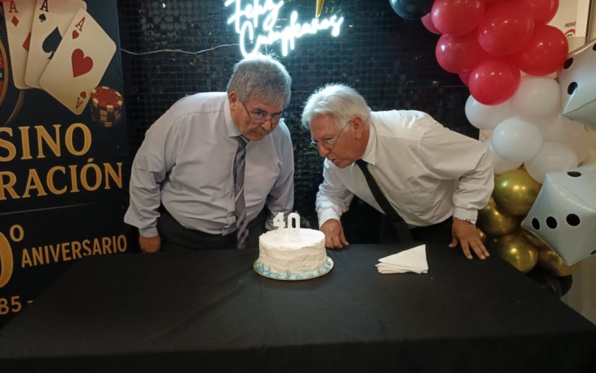 El Casino Federación de Entre Ríos celebró su 40º aniversario
