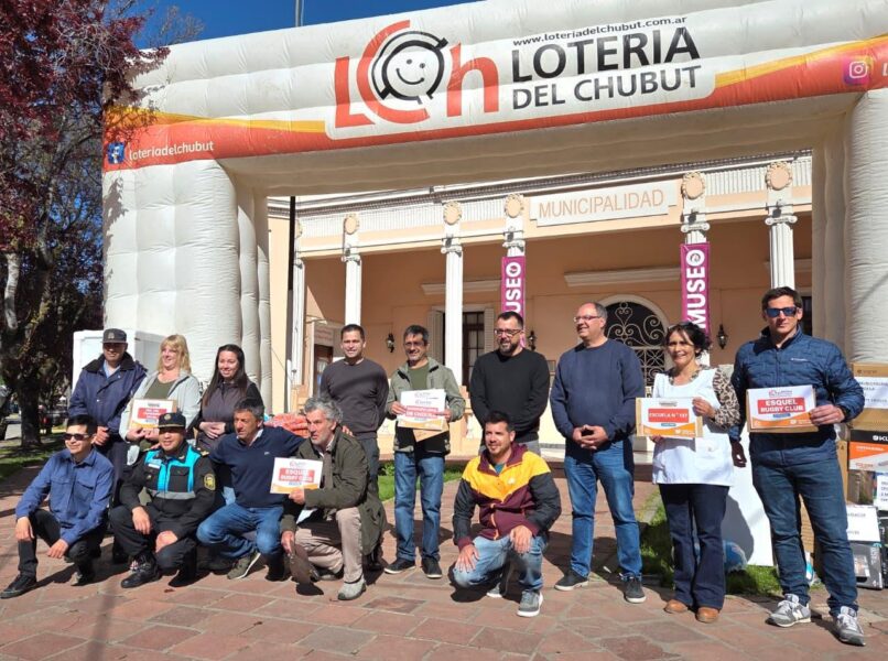 La Lotería del Chubut entregó más de US$16.000 en premios y aportes sociales