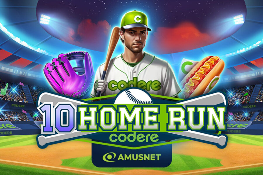 Amusnet y Codere Online presentan HOME RUN Codere: un slot exclusivo que celebra la pasión por el béisbol