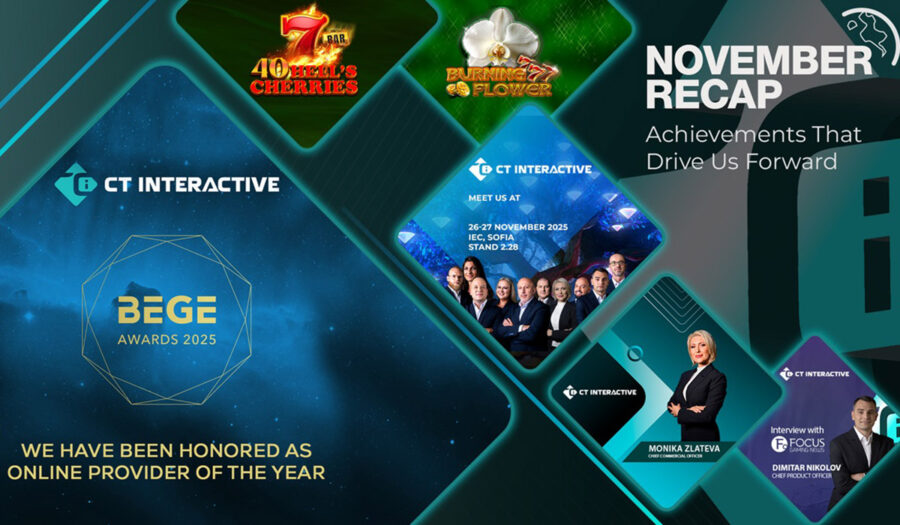 CT Interactive hace un repaso de sus logros de noviembre