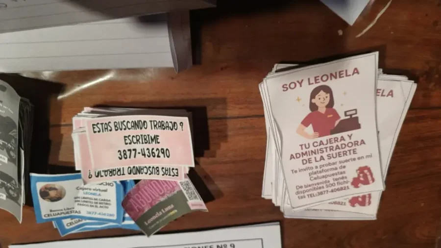 Operativo en Salta: EnReJa desarticula una red ilegal de apuestas en Las Lajitas