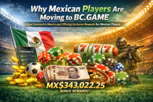 Why Mexican Players are moving to BC.GAME. Now licensed in Mexico and offering exclusive rewards for Mexican players. MX$343,022.25 BONUS REWARDS!