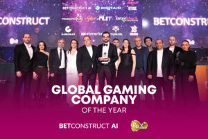 BetConstruct AI recibe el premio "Compañía de Juegos Global del Año" en los International Gaming Awards