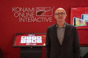 Eduardo Aching, vicepresidente de igaming y operaciones internacionales de Konami Gaming.