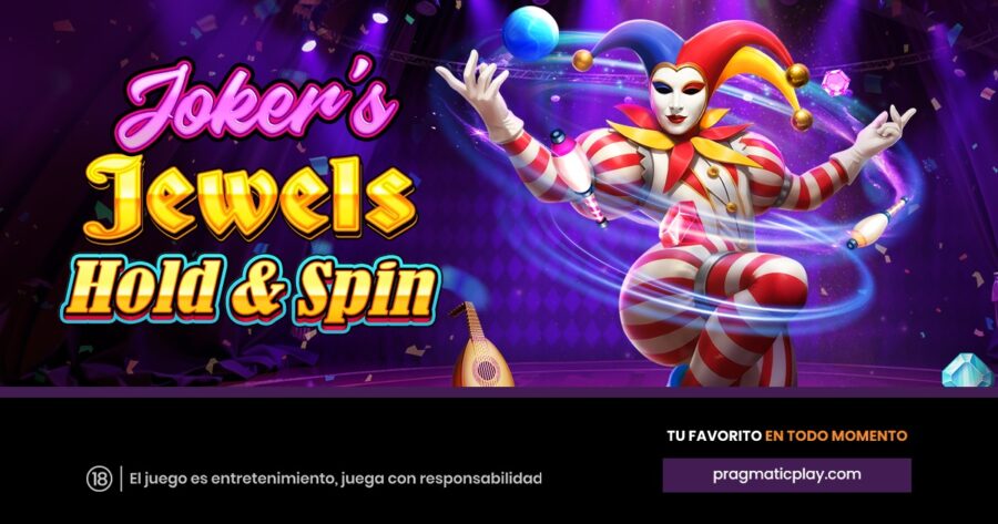 Pragmatic Play presenta “Joker’s Jewels Hold & Spin”