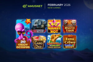 Amusnet presenta los juegos de casino online de febrero