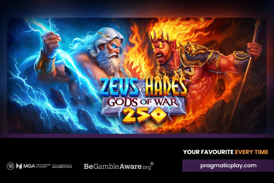 Pragmatic Play reaviva una batalla épica en «Zeus vs Hades – Gods of War 250»
