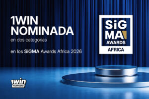 1Win nominada en dos categorías en los SiGMA Awards Africa 2026.