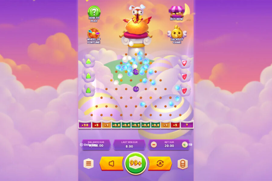 Chicken Plinko (Easter Skin), de Onlyplay