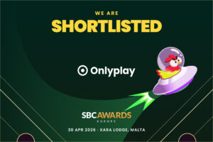 Onlyplay obtiene doble preselección en los premios SBC Awards Europe 2026