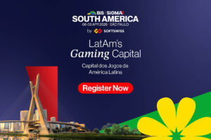 BiS SiGMA South America 2026. 06-09 APR by SOFTSWISS. LatAm's Gaming Capital. Capitaldos jogos da América Latina.