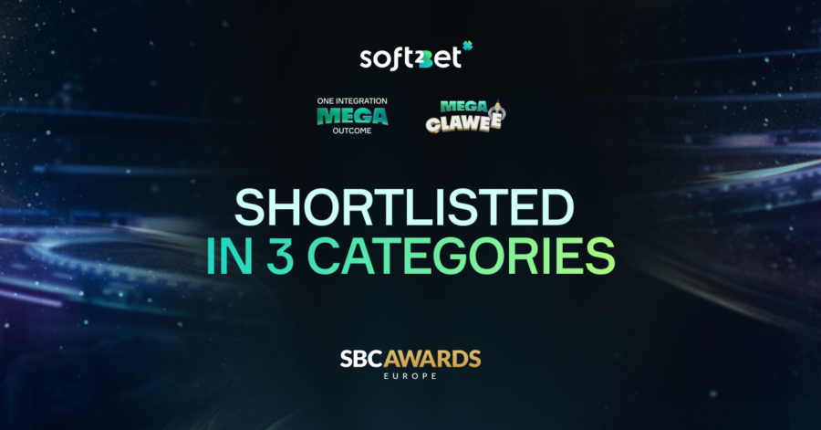 Soft2Bet preseleccionada en tres categorías de los SBC Awards Europe