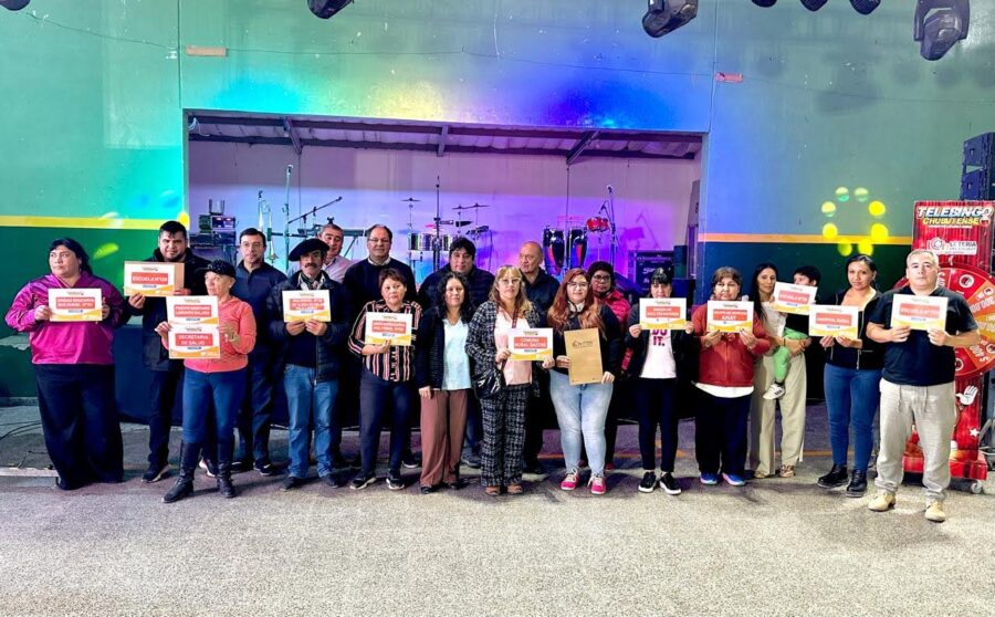 La Lotería del Chubut llegó con el Telebingo Chubutense a Gastre