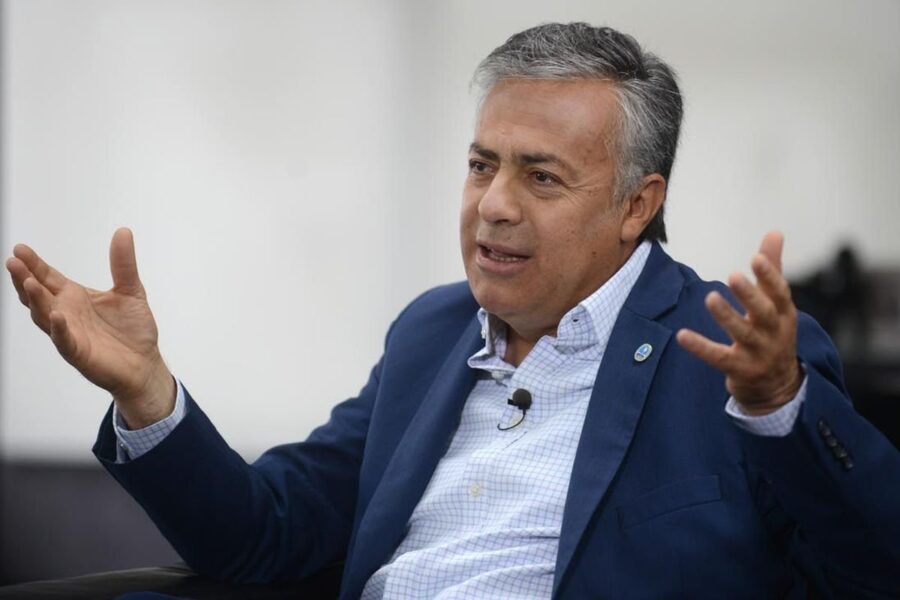 Alfredo Cornejo, gobernador de Mendoza.