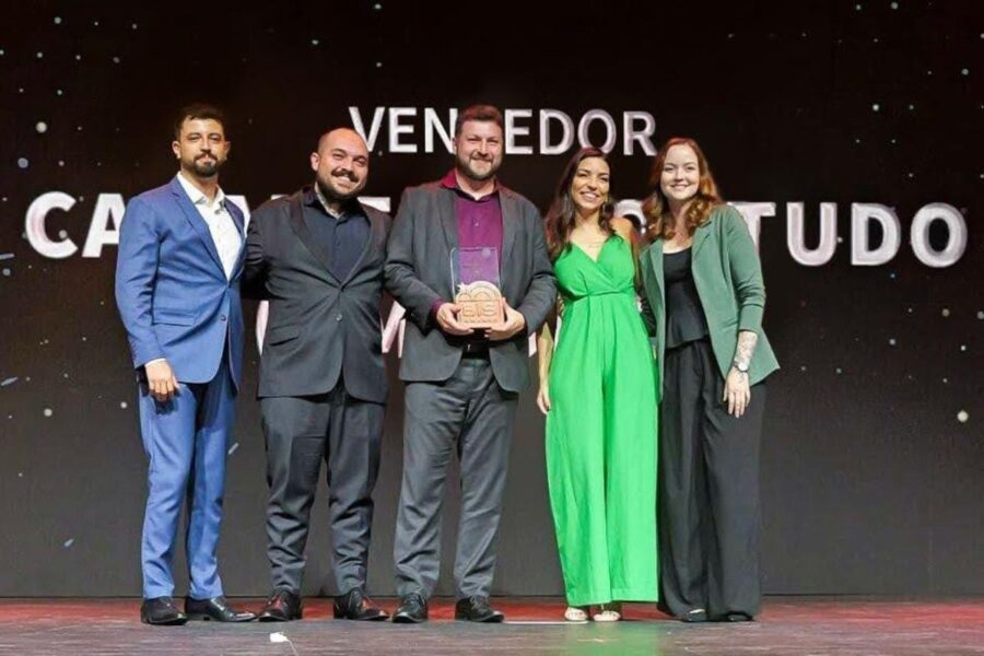 El equipo de Amusnet en los SiGMA South America Awards 2026.