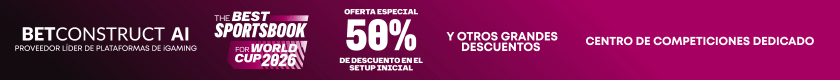 BetConstruct Website Debajo de SLIDER