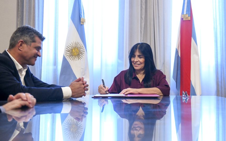 IAFAS Entre Ríos firma un convenio con la Vicegobernación para la promoción del juego responsable