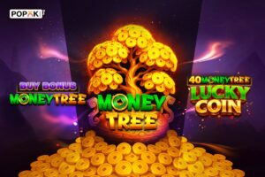 PopOK Gaming nueva serie "Money Tree": "Money Tree", "40 Money Tree Lucky Coin" y "Money Tree Buy Bonus"