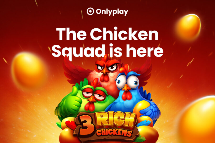 Onlyplay presenta su nuevo slot, «3 Rich Chickens»