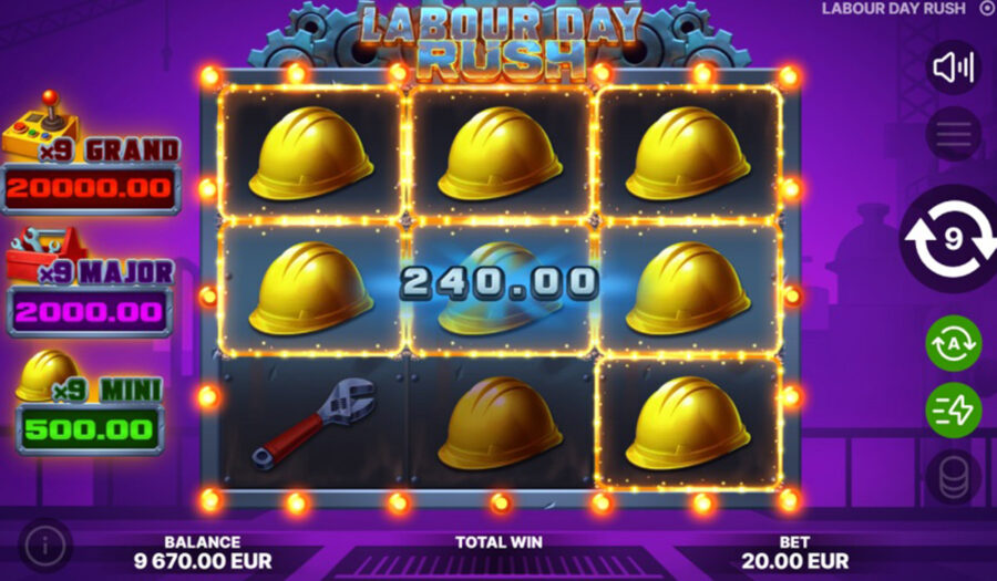 Onlyplay presenta "Labour Day Rush"