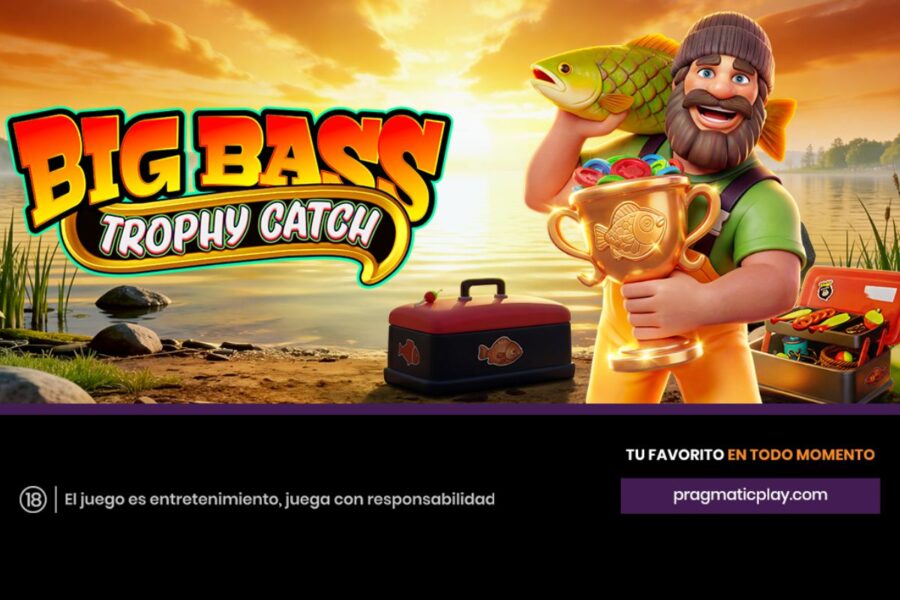 Pragmatic Play va por el oro con “Big Bass Trophy Catch”