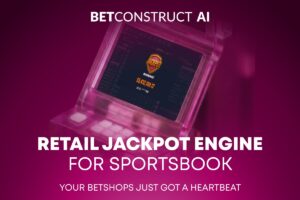 BetConstruct AI - Retail Jackpot Engine for Sportsbook.