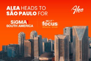 Alea heads to Sao Paulo for SiGMA South America. Next.io focus, brazil 2026.