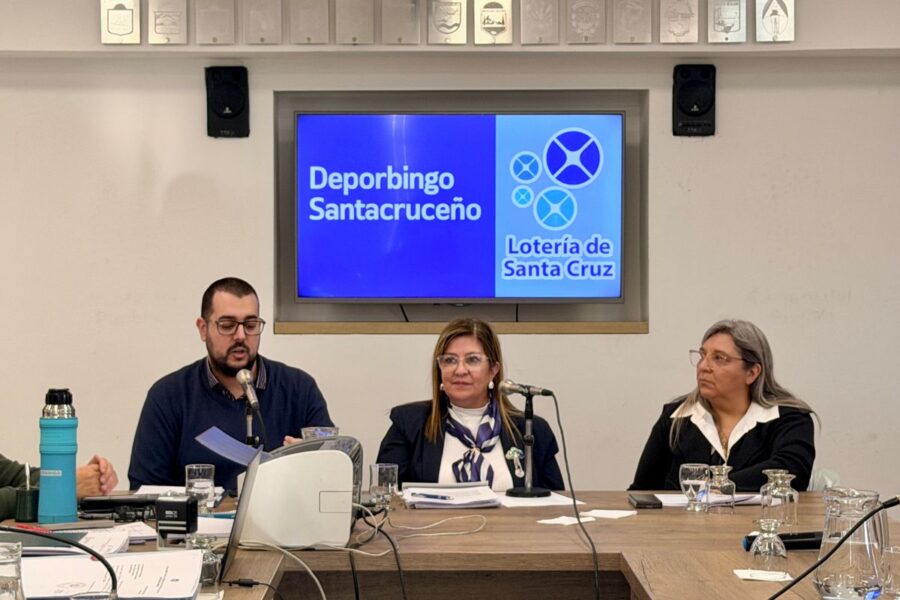 La Lotería de Santa Cruz expuso en Diputados sobre el alcance del Deporbingo Santacruceño