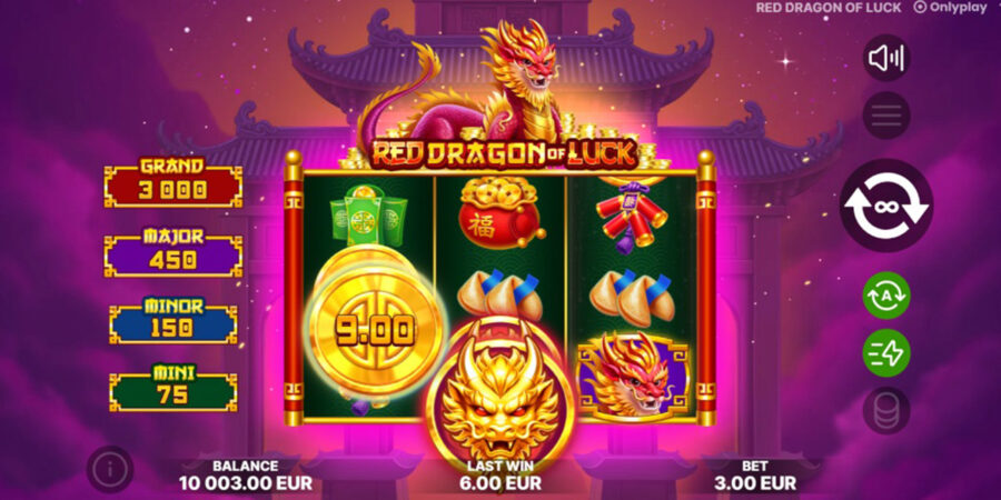 Onlyplay presenta "Red Dragon of Luck"