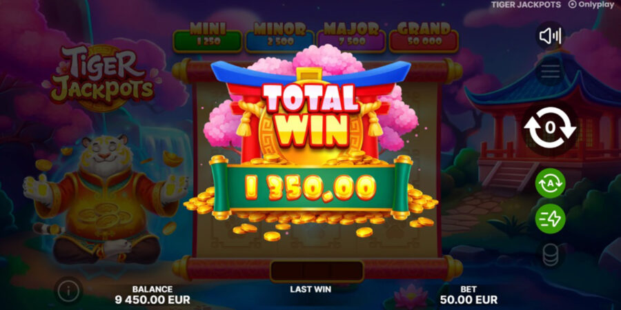 Onlyplay presenta Tiger Jackpots 