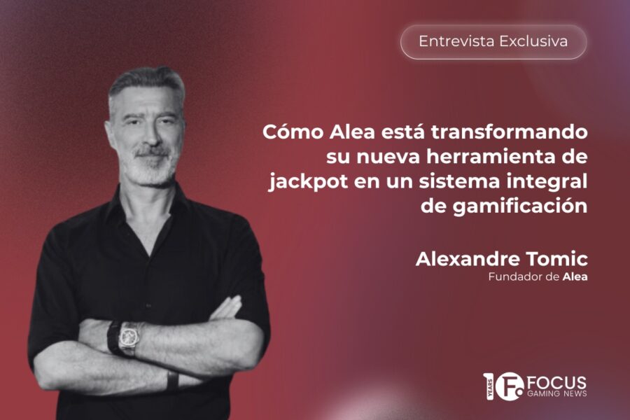 Alexandre Tomic: «Con nuestro jackpot, estamos en una posición única para ofrecer una herramienta que satisfaga todas las necesidades que tienen los operadores en este tipo de herramientas»