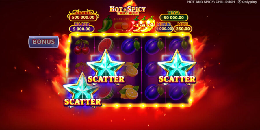 Onlyplay presenta Hot & Spicy: Chili Rush